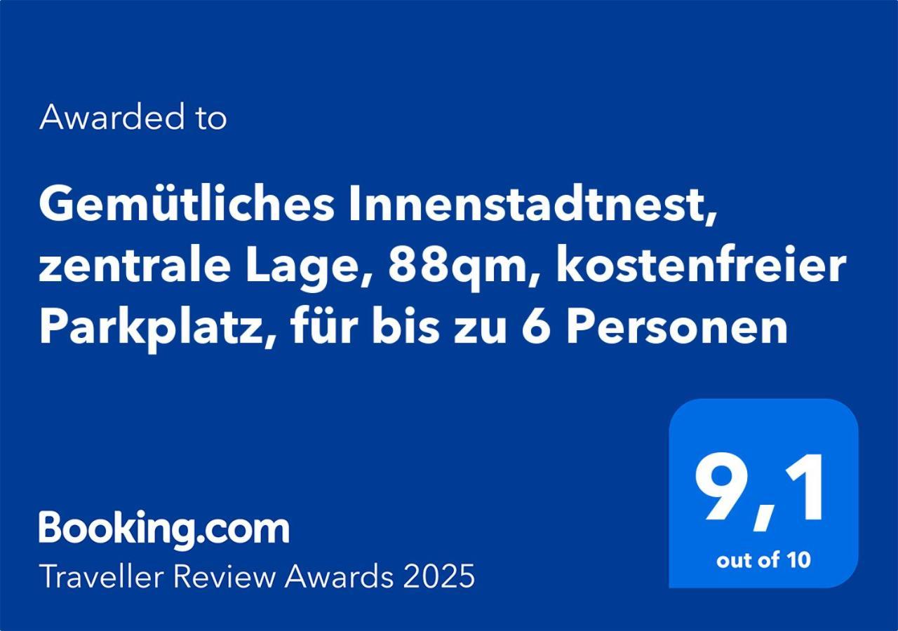 Gemuetliches Innenstadtnest, Zentrale Lage, 88Qm, Kostenfreier Parkplatz, Fuer Bis Zu 6 Personen Cottbus Kültér fotó